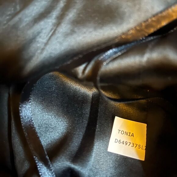 Diane Von Furstenberg Tonia Black Midi Dress size 2 - Picture 5 of 9